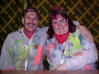 Harald und Andrea an Fasnacht 2004