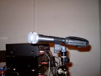 Funkmikrofon - hier Mikrofon mit Stecksender